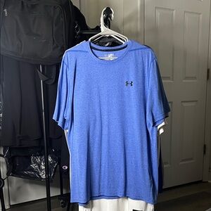 Under Armour Men's Heather Blue Tee